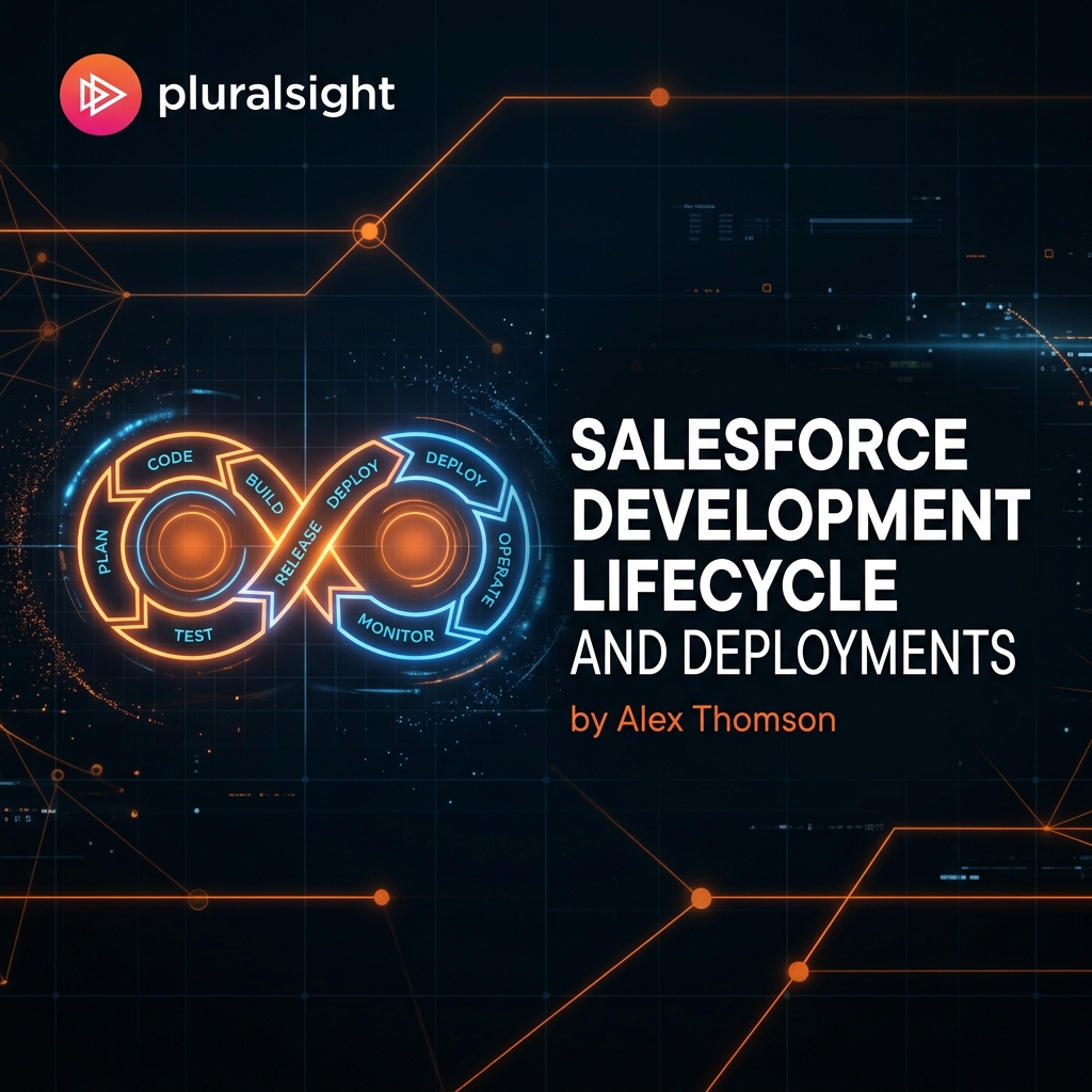 Book cover of Salesforce Development Lifecycle and Deployments